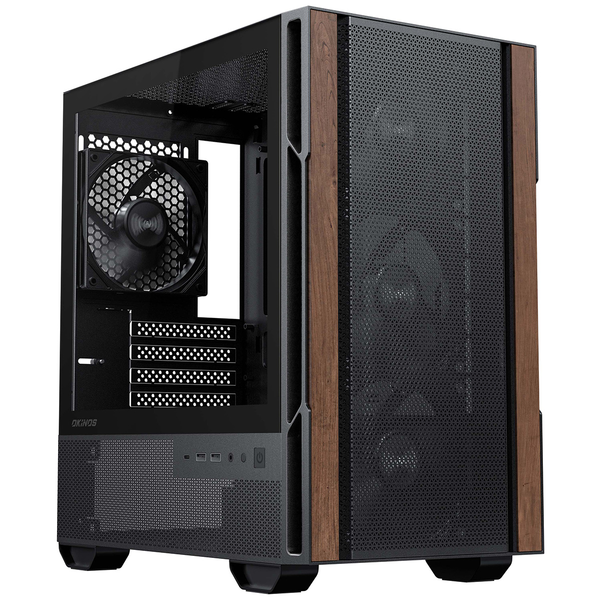 【木材ケース】　5700X × RTX5060Ti